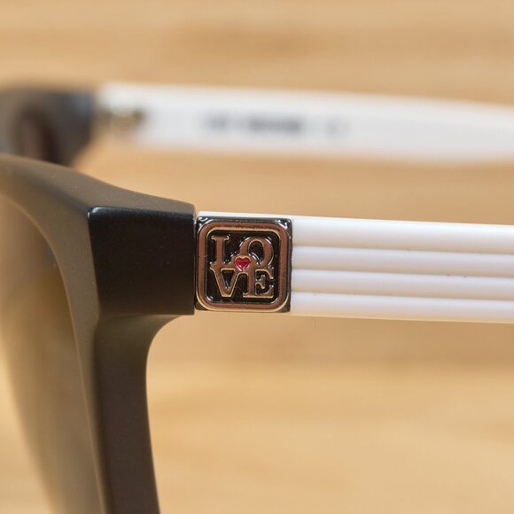 Love Moschino ML586S02SA Wonen's Black White Sunglasses Frame , ONLY FRAME! - Picture 4 of 9